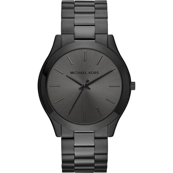 Oversized Slim Runway Men's Watch Stainless Steel Watch for Men